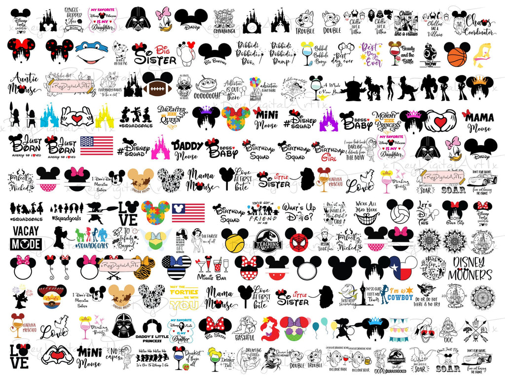 92.000+ Mega Svg Bundle Cricut File, Stitch Svg, Frozen Svg, Winnie svg, Lion King Svg, Toy Story, Cricut Silhouette, Svg Files Clipart