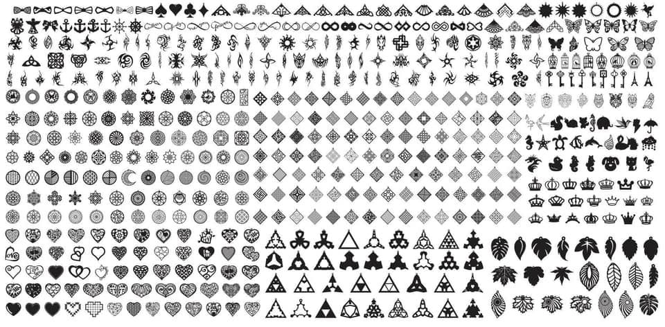 Over 100,000 laser cut designs Laser Cut Mega Bundle (Svg, Cdr, Ai, Eps, Dxf)