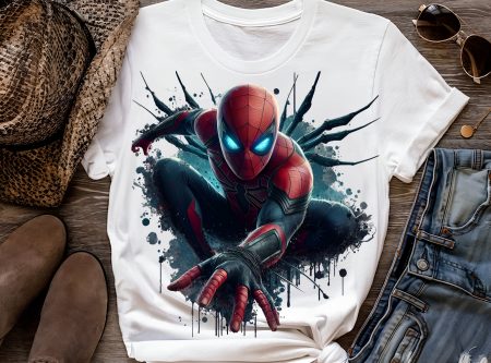8 PNG Spiderman Splash and Watercolor Digital design PNG file for sublimation – High Resolution -Instant Digital PNG Download
