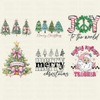 Retro Christmas Bundle Png, Merry Christmas Png, Christmas Png, Western PNG, Santa Claus PNG, Bundle Png, Sublimation Designs, PNG