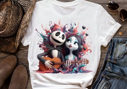 8 PNG Watercolor and splash Jack and Sally png for Christmas,Nightmare Before Christmas Jack and Sally PNG