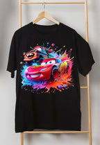 8 PNG Lightning McQueen Cars Splash and Watercolor Digital design PNG file for sublimation – High Resolution -Instant Digital PNG Download