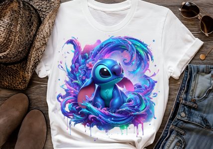 8 PNG Stitch Splash and Watercolor Digital design PNG file for sublimation – High Resolution -Instant Digital PNG Download