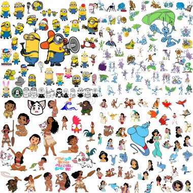 80000+ Mega Svg Bundle Cricut File LAYERED, Mickey Mouse, Minnie, Frozen, Moana, Ariel, Elsa, Stitch, Toy Story, Pooh PNG SVG