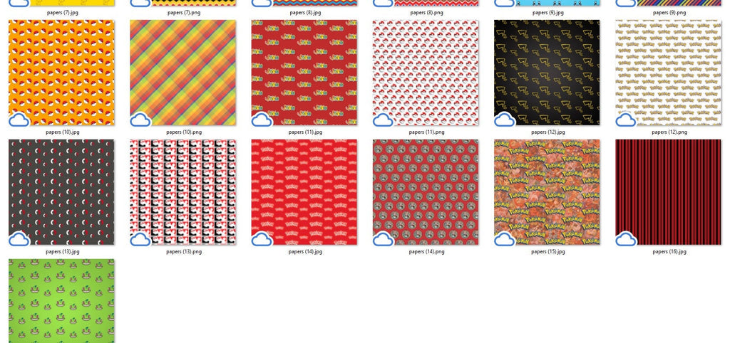 Pokemon PNG Clipart Bundle, 4k digital papers, Sublimation Pokeball png, anime pokeball png cliparts bundle, pokemon ogs sublimation png