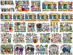 Teacher Life Bundle Png, 100 Days Of School Png, Teacher Design Png, Sublimate Design,Back To School, Bundle Designs, Digital PNG