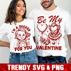 Funny Horror Valentines SVG Bundle, Adult Humor Valentines Day svg, Snarky Nightmare Love svg, Scary Vday svg, Trendy Valentine Shirt svg