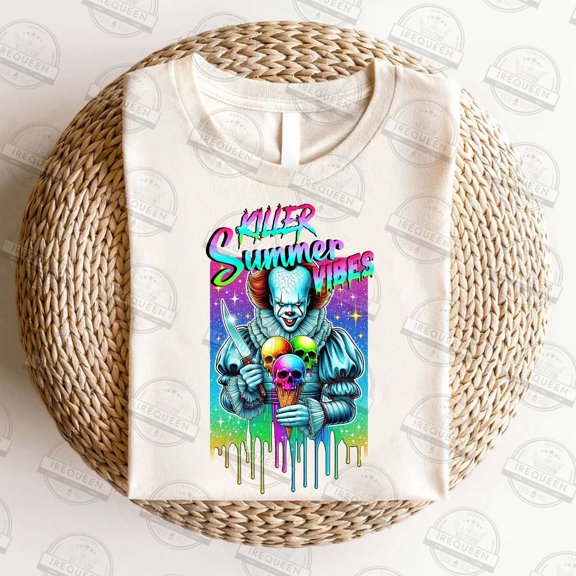 10+ Killers Summer Vibes PNG Bundle, Chillin’ Like A Killer Png, Horror’s Vacation Png, Cute Horror, Funny Pool Shirt Design, Digital File