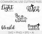 Christian svg bundle, Religious svg, Scripture svg, Bible Verse svg, Blessed svg, Jesus Svg, God Svg, Faith svg, Cut Files for Cricut
