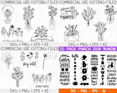 Mega SVG Bundle, T Shirt Designs SVG, Svg Files for Cricut, Silhouette Cut Files, Clipart, Svg for Shirts, Flower svg, Cricut, Silhouette