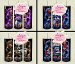 32 Team American Football Tumbler PNG Sublimation Designs, Football Mascot 20oz Skinny Tumbler Wrap PNG, Football Png Digital Download, NFL Tumbler