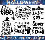 ULTIMATE HALLOWEEN BUNDLE, 250+ Designs, Heather Roberts Art Bundle, Halloween svg, Fall svg, Thanksgiving svg, Cut Files Cricut, Silhouette
