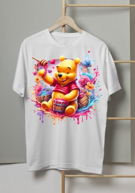 8 PNG Honey Bear Watercolor Digital design PNG file for sublimation – High Resolution -Instant Digital PNG Download