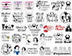 350+ SVG PNG and DXf Instant Digital Download Bundle for Cricut or Silhouette Stitch MickeyMinnie Bambi StarWars Tinkerbell Ariel Cars svg