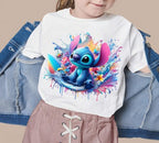 9 PNG Stitch Splash and Watercolor Digital design PNG file for sublimation – High Resolution -Instant Digital PNG Download