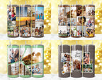 850 + Add Your Own Photo Tumbler Wrap Designs, Photo Tumbler Wrap, Canva Add Your Own Photo PNG, Collage Tumbler, Photo Sublimation Wrap PNG