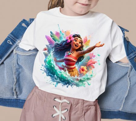 8 PNG Moana Splash and Watercolor Digital design PNG file for sublimation – High Resolution -Instant Digital PNG Download