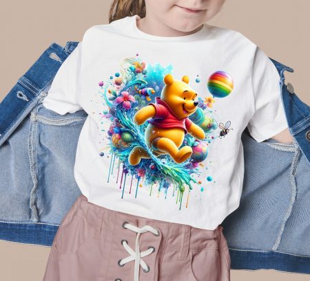 8 PNG Honey Bear Watercolor Digital design PNG file for sublimation – High Resolution -Instant Digital PNG Download