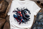 13 PNG Venom & Spiderman Splash and Watercolor Digital design PNG file for sublimation – High Resolution -Instant Digital PNG Download