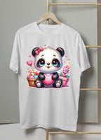 8 PNG Cute Panda Splash and Watercolor Digital design PNG file for sublimation – High Resolution -Instant Digital PNG Download