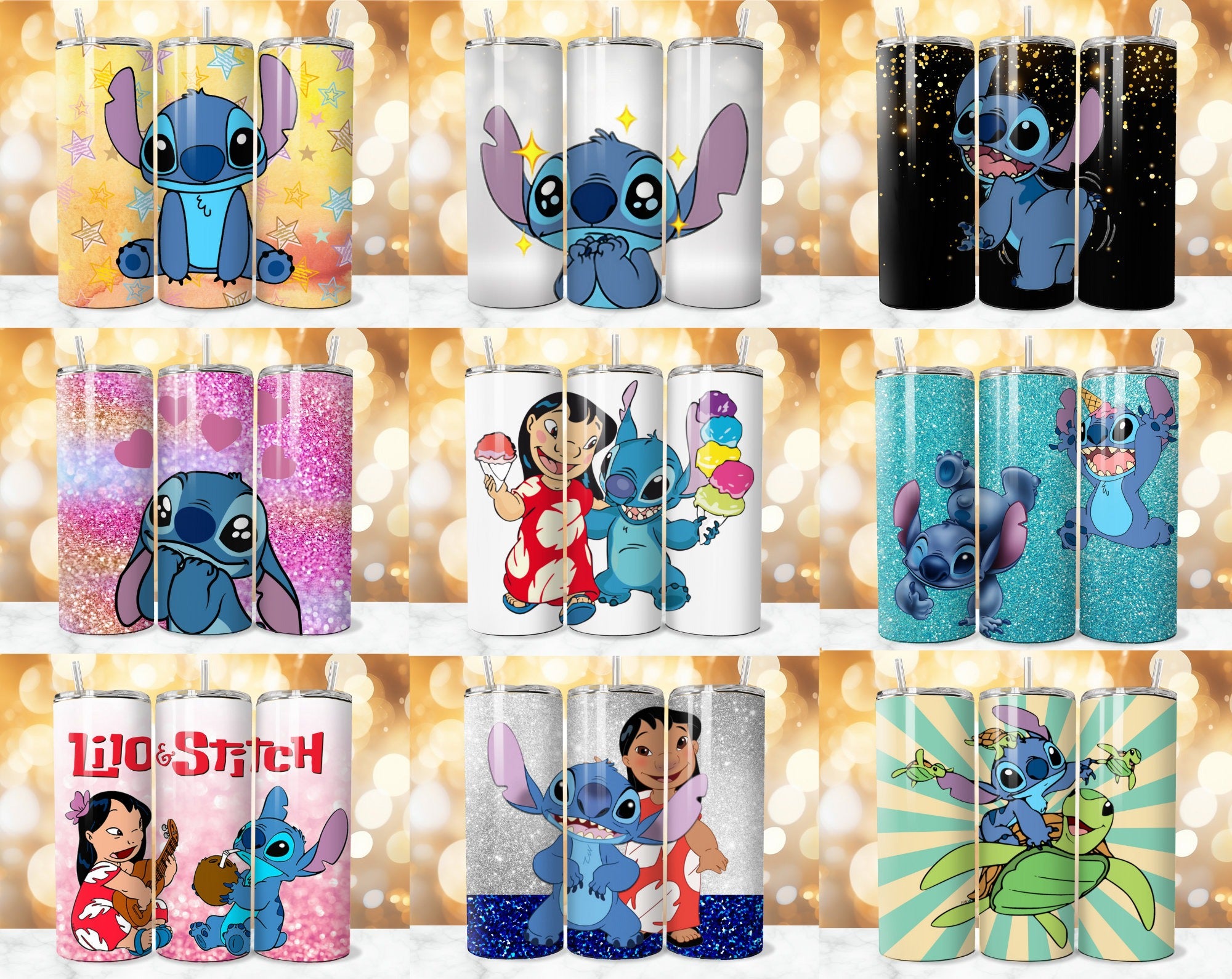 320 + Stitch Tumbler Wrap Designs Bundle, Stitch Sublimation Designs, Lilo & Stitch Tumbler PNG, 20 oz Stitch Tumbler Wrap PNG, Stitch Wrap