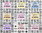 INSPIRATIONAL MEGA BUNDLE, 1200+ Designs, Inspirational Svg, Positive Svg, Motivational Svg, Mental Health Svg, Hope Svg, Silhouette Png