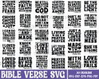 Christian Svg Mega Bundle, Scripture Bundle, Bible Verse Svg, Religious Svg Bundle, Jesus Svg, God Svg, Faith svg Bundle, Christian Svg file