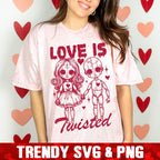 Funny Horror Valentines SVG Bundle, Adult Humor Valentines Day svg, Snarky Nightmare Love svg, Scary Vday svg, Trendy Valentine Shirt svg