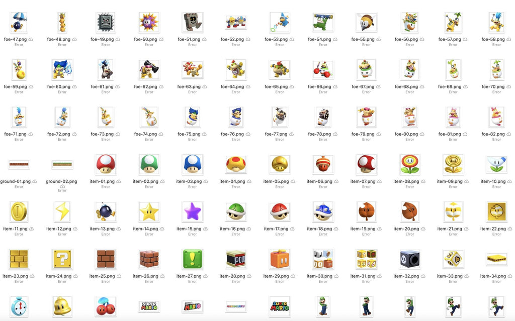 Super Mario Clipart Png, Super Mario Layerd Svg, Super mario alphabet, Super mario digital paper, luigi bowser boo png