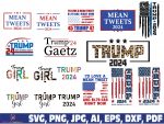 170,000 Gifts! Trump 2024 svg, trump svg bundle, trump flag 2024 svg, trump face png, I’m Voting For The felon SVG, trump take America back