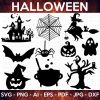 ULTIMATE HALLOWEEN BUNDLE, 250+ Designs, Heather Roberts Art Bundle, Halloween svg, Fall svg, Thanksgiving svg, Cut Files Cricut, Silhouette
