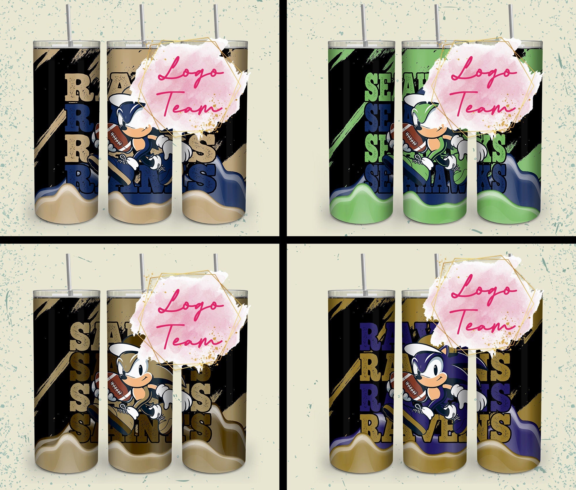 32 Team American Football Tumbler PNG Sublimation Designs, Football Mascot 20oz Skinny Tumbler Wrap PNG, Football Png Digital Download, NFL Tumbler