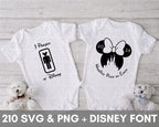210 SVG, PNG, Best Seller Bundle, 2023, 2024, 2025, 2026, Mouse Font ttf file, Mickey, Minnie, silhouette, cricut, vinyl cut files, digital