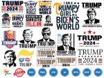 Trump 2024 I’m Voting For The Felon SVG PNG, Trump 2024 svg, felon 2024 svg, Felon for President SVG, trump flag 2024 svg, trump face svg
