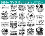 Christian Svg Mega Bundle, Scripture Bundle, Bible Verse Svg, Religious Svg Bundle, Jesus Svg, God Svg, Faith svg Bundle, Christian Svg file