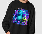 8 PNG Monsters Inc Splash and Watercolor Digital design PNG file for sublimation – High Resolution -Instant Digital PNG Download