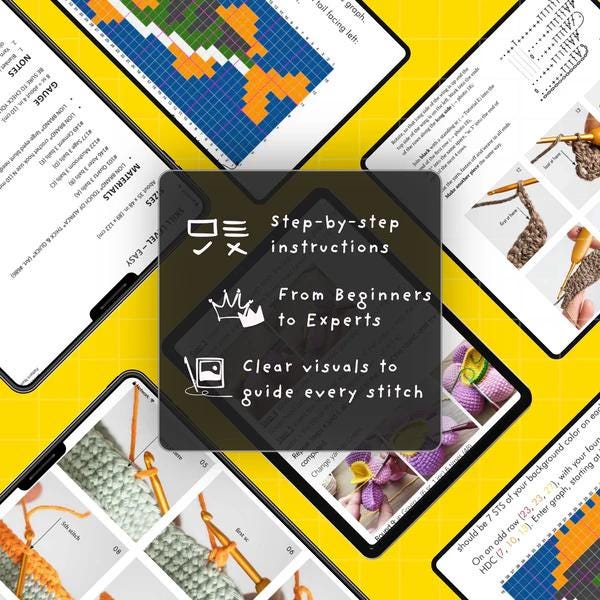 Ultimate 1500+ Premium Crochet Pattern Bundle + Mastery Course & Bonus Gifts | Instant Digital Download via Google Drive