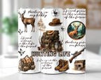 500+ Hunting tumbler wrap, Deer Hunting life 20oz Skinny Tumbler Sublimation Design, Hunting PNG File Digital Download Camo Tumbler wrap png