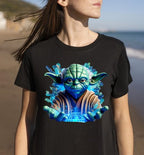 9 PNG Star Wars Yoda Splash and Watercolor Digital design PNG file for sublimation – High Resolution – Instant Digital PNG Download