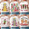 Teacher Christmas Png Bundle, Christmas Pencil Tree Teacher Png, Christmas Books Png, Coquette Teacher Png, Teacher Pencil Bow Png Designs
