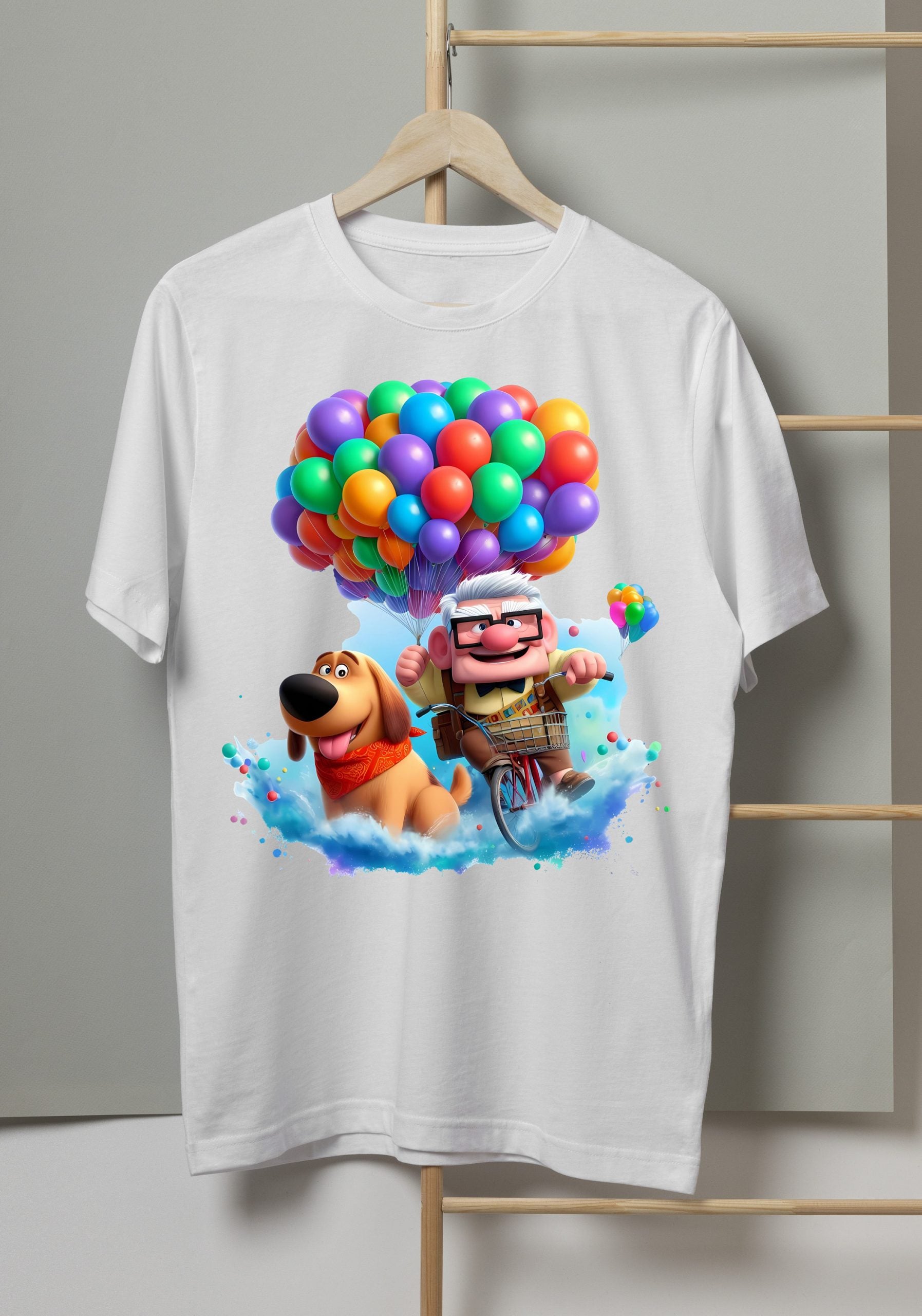 6 PNG UP Movie Splash and Watercolor Digital design file for sublimation – High Resolution -Instant Digital PNG Download