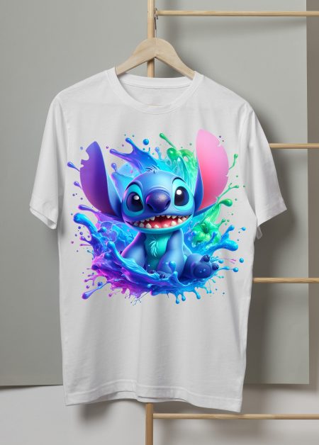 8 PNG Stitch Splash and Watercolor Digital design PNG file for sublimation – High Resolution -Instant Digital PNG Download