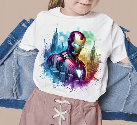 8 PNG Iron Man Splash and Watercolor Digital design PNG file for sublimation – High Resolution -Instant Digital PNG Download