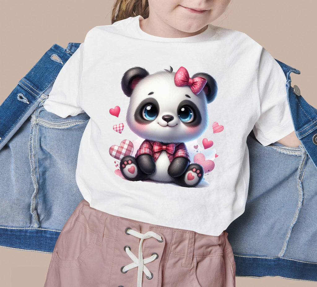 8 PNG Cute Panda Splash and Watercolor Digital design PNG file for sublimation – High Resolution -Instant Digital PNG Download