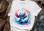 16 PNG Stitch Splash and Watercolor Digital design PNG file for sublimation – High Resolution -Instant Digital PNG Download
