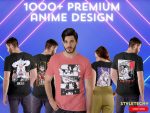 Anime Trending T-Shirt design 1000+ Premium Quality SVG File , anime streetwear, anime vector, anime designs, Specially- Anime Design Bundle
