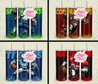 32 Team American Football Tumbler PNG Sublimation Designs, Football Mascot 20oz Skinny Tumbler Wrap PNG, Football Png Digital Download, NFL Tumbler