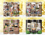 850 + Add Your Own Photo Tumbler Wrap Designs, Photo Tumbler Wrap, Canva Add Your Own Photo PNG, Collage Tumbler, Photo Sublimation Wrap PNG