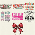 Retro Christmas Bundle Png, Merry Christmas Png, Christmas Png, Western PNG, Santa Claus PNG, Bundle Png, Sublimation Designs, PNG