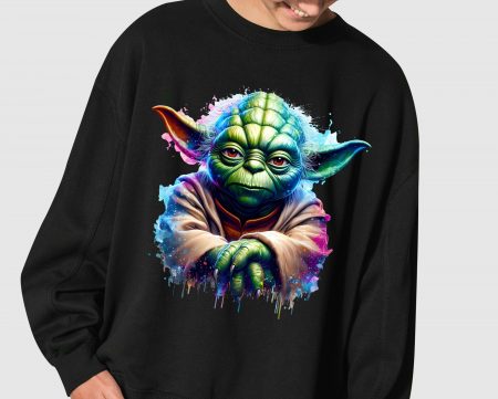 9 PNG Star Wars Yoda Splash and Watercolor Digital design PNG file for sublimation – High Resolution – Instant Digital PNG Download